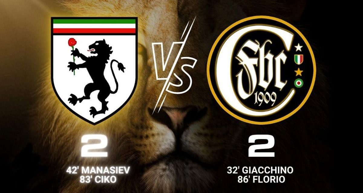 Derthona – Casale 2-2: bel derby, un punto a testa