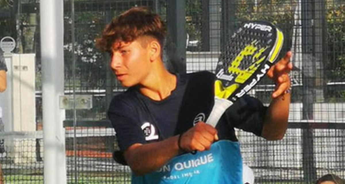 L’imperiese Pietro Giovannini (Don Quique) è campione italiano Under 16 di padel