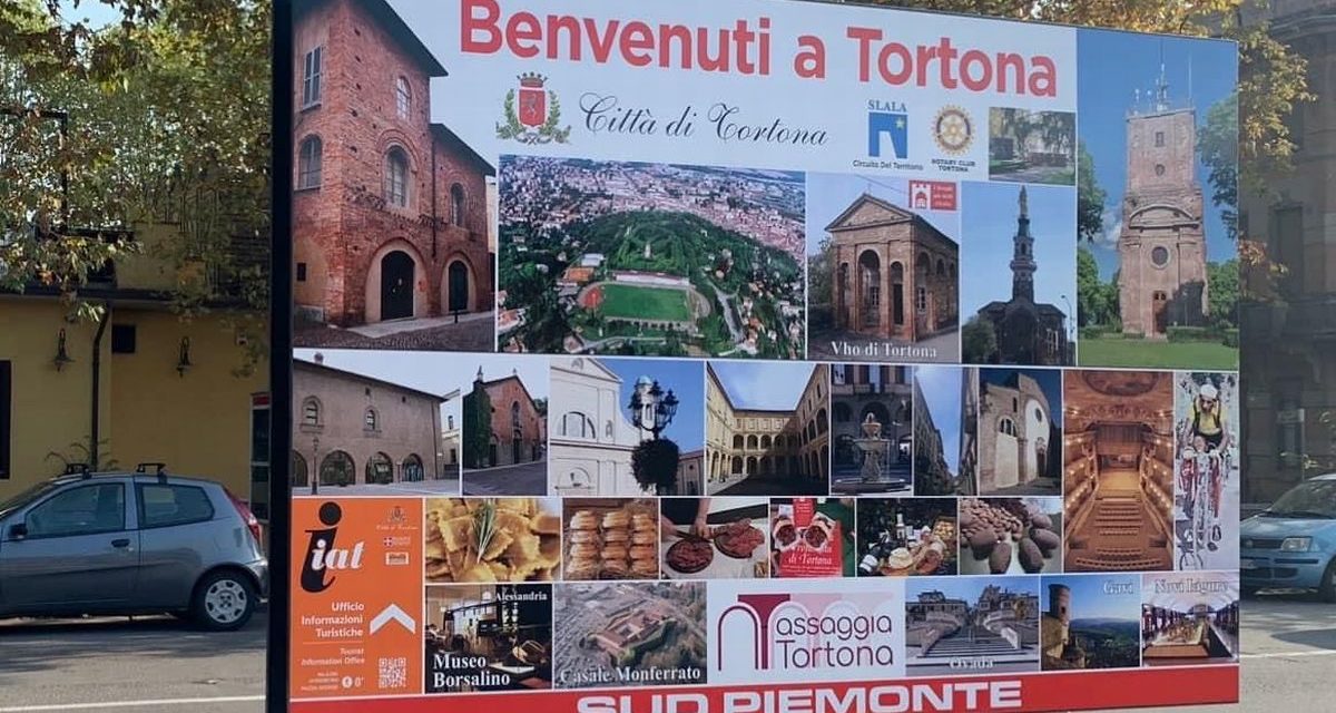Benvenuti a Tortona! Così il Comune incentiva il Turismo salutando chi visita la città