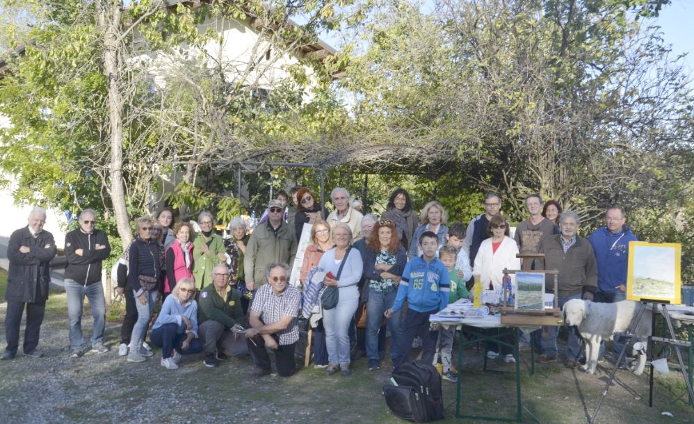 Un successo l’estemporanea di pittura a Novi Ligure ieri