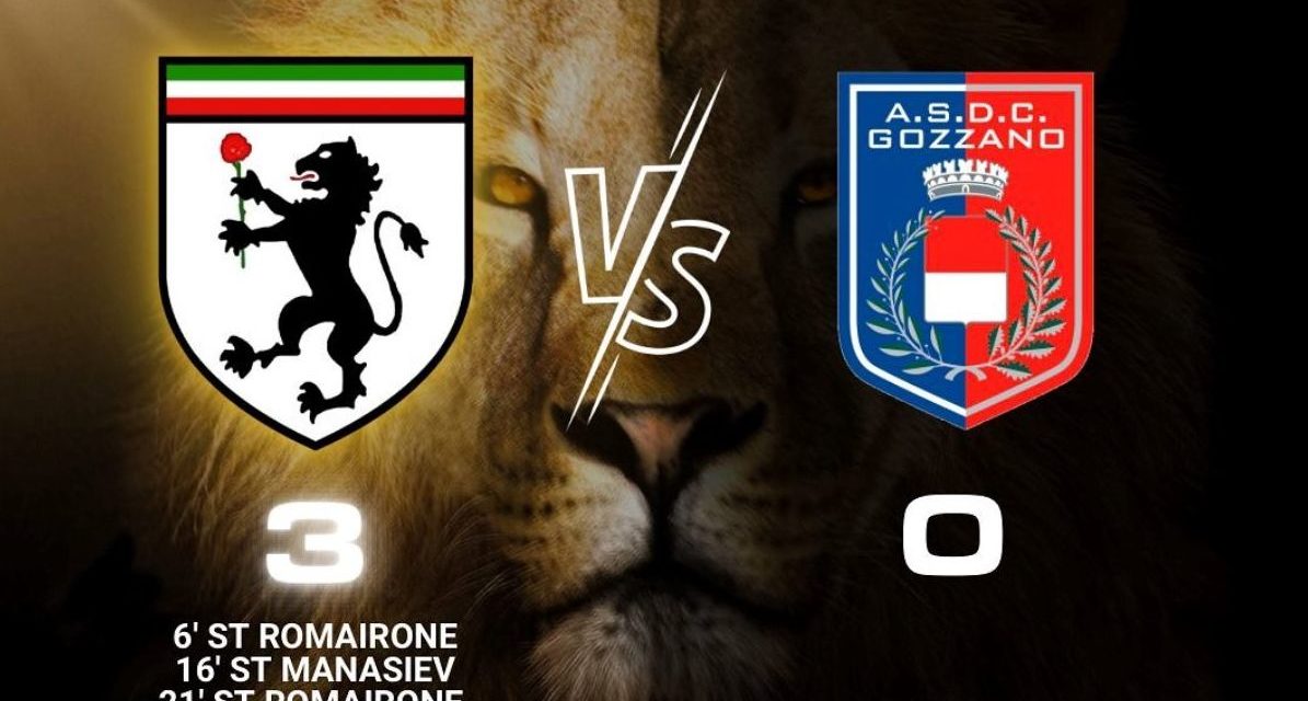 Derthona – Gozzano 3-0: bella vittoria al Coppi