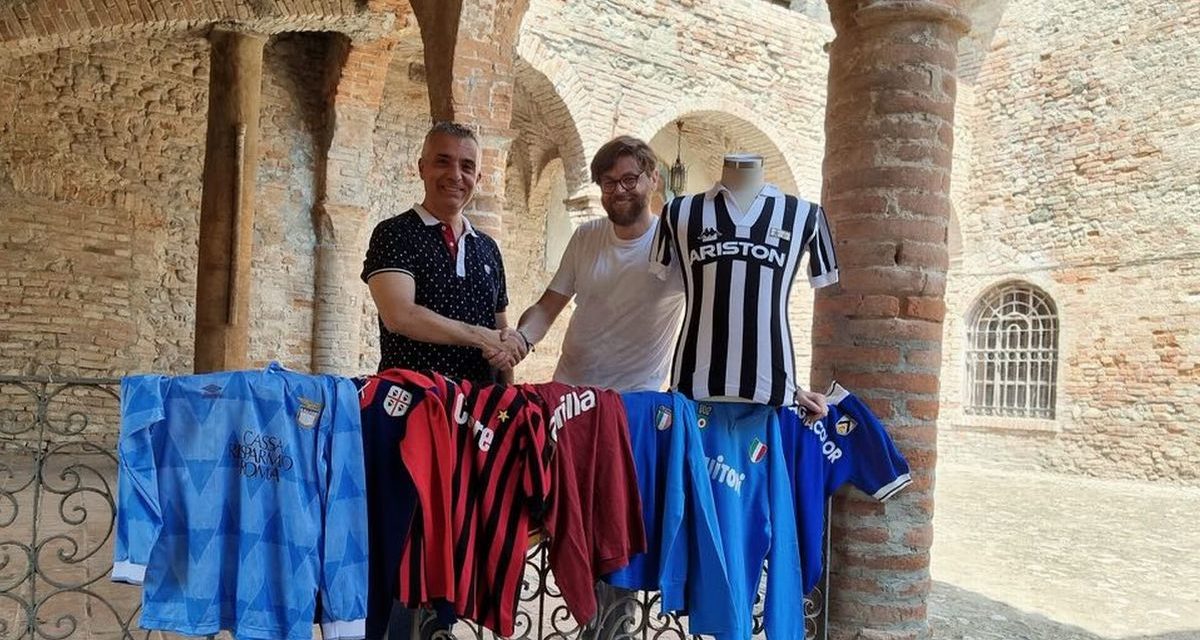 Un grande evento al Castello Sforzini di Tortona: l’ Esposizione di maglie da calcio storiche
