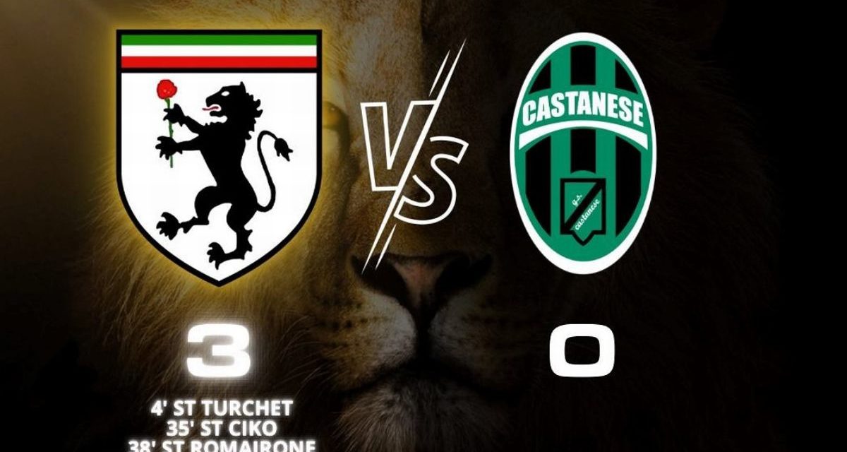 Derthona – Castanese 3-0: tre gol e tre punti al Coppi