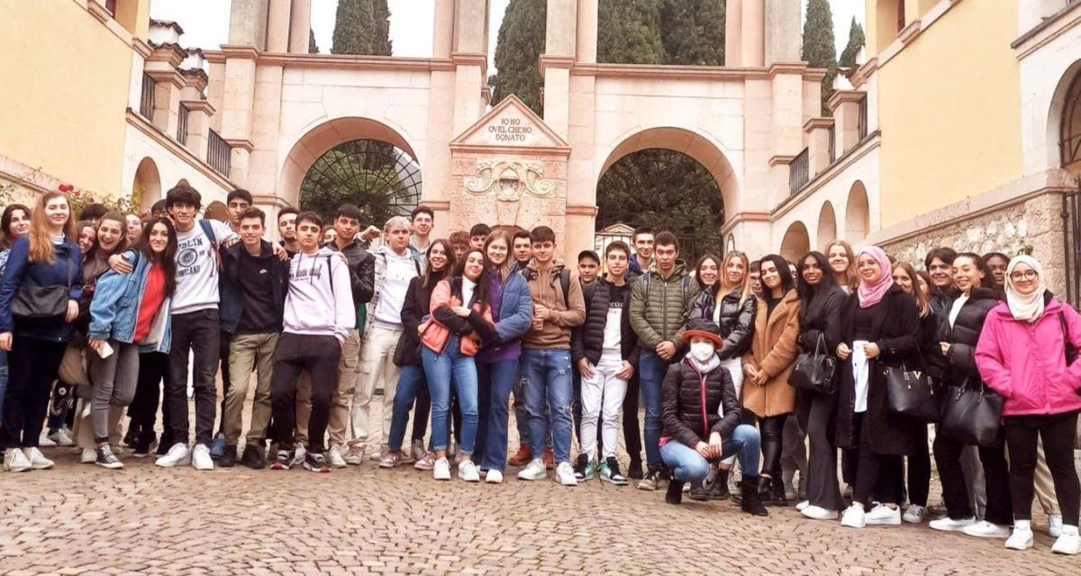 Gli studenti delle classi Quinte del Marconi di Tortona in visita al Vittoriale degli Italiani