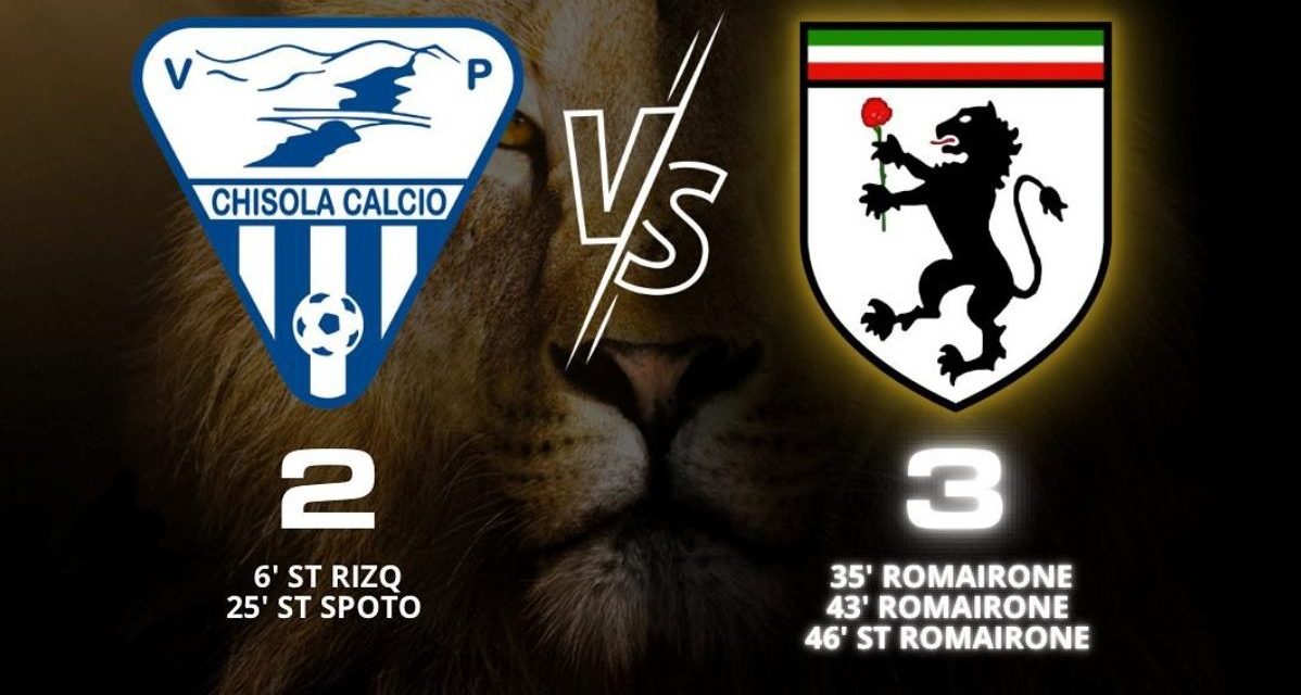 <strong>Chisola – Derthona 2-3: grande vittoria per i Leoni</strong>