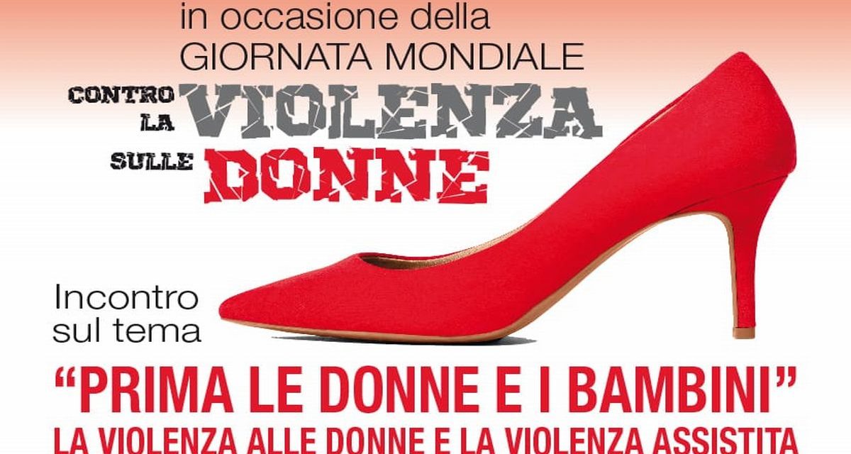 A Castelnuovo l’iniziativa “Prima le donne e i bambini:  la violenza alle donne e la violenza assistita”