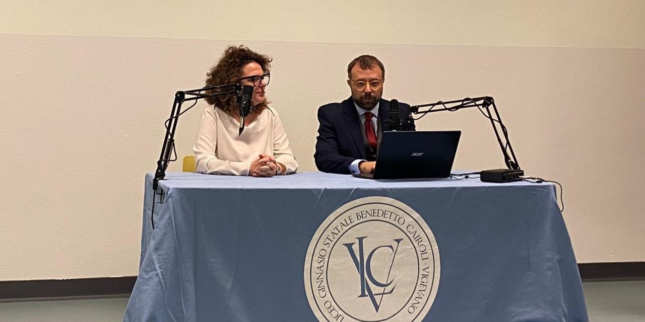 Il Liceo Peano di Tortona protagonista ad un convegno a Vigevano