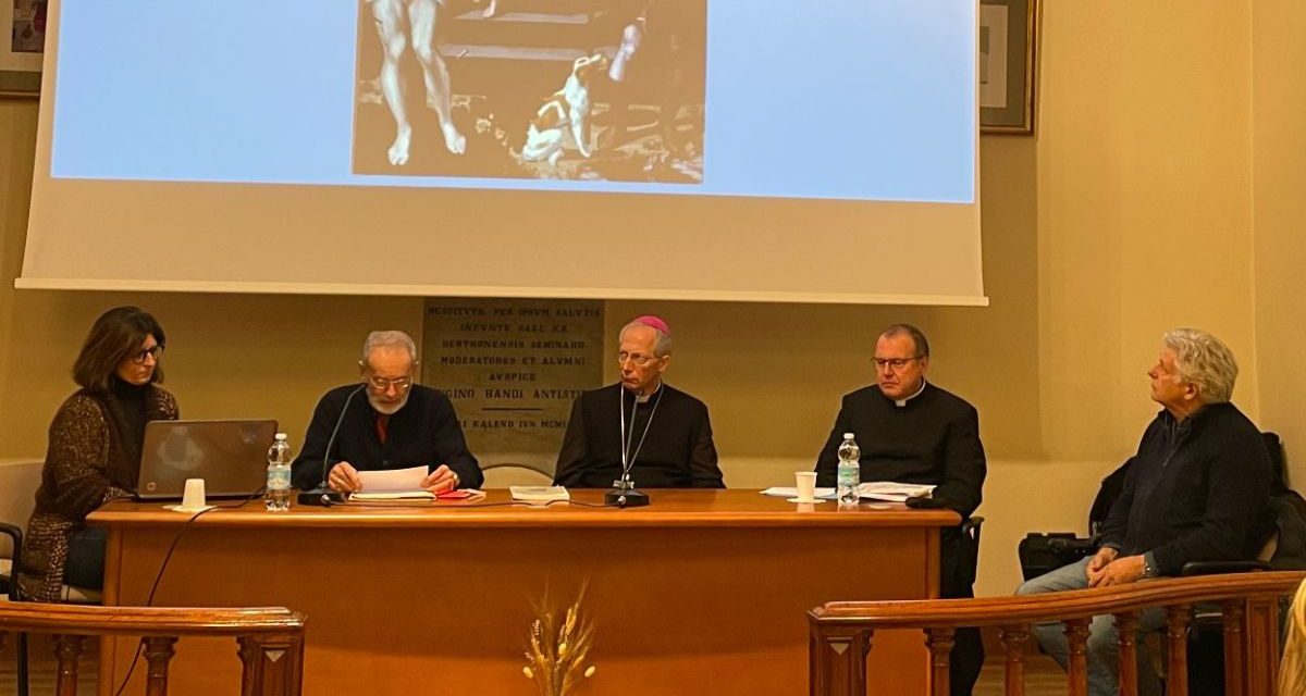 A Tortona presentato il dipinto di Scipione Crispi restaurato da Gabbantichità