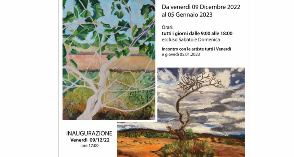 Domani a Tortona si inaugura la mostra “Naturalmente… Arte” di Lucia Conti e Noemi Ferrari