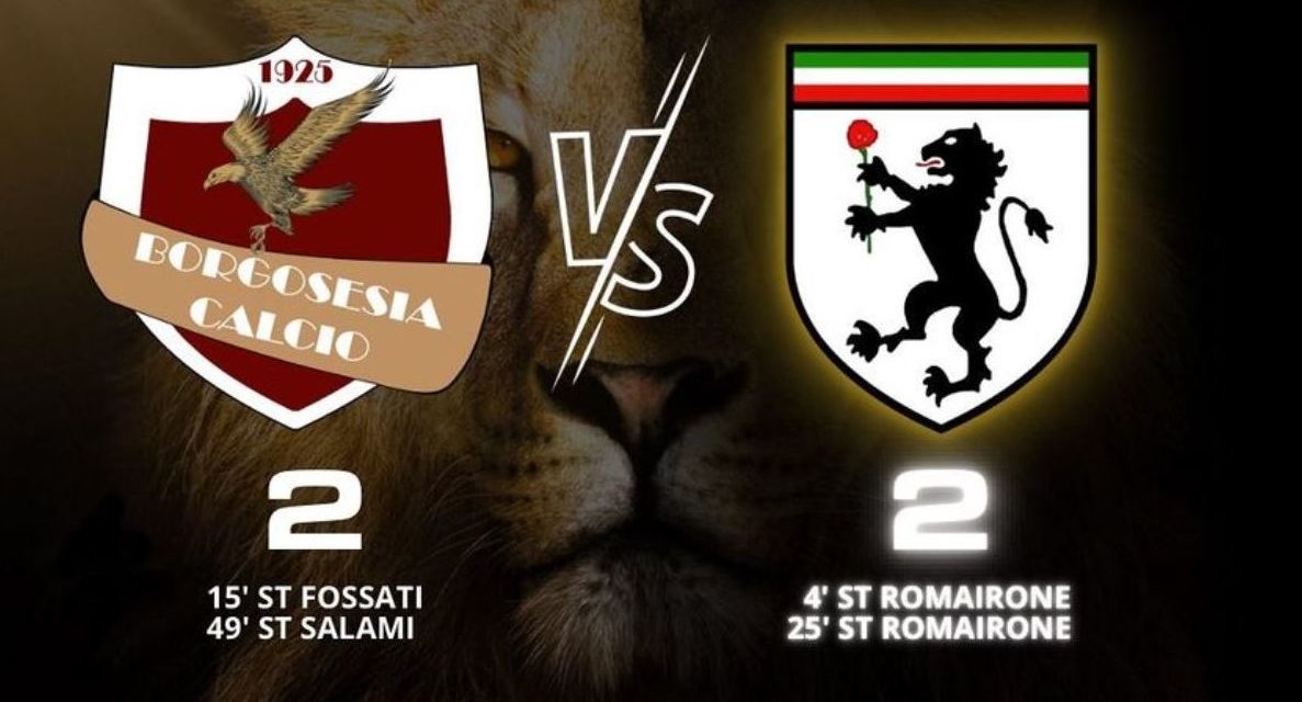 Il Derthona calcio pareggia a Borgosesia