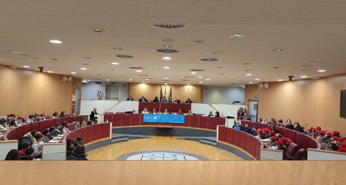 I consigli dei ragazzi di Vallecrosia,  Badalucco, Arma di Taggia,  Imperia al summit regionale