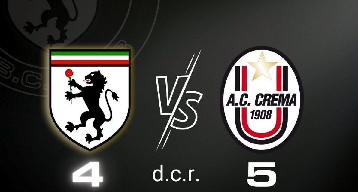 Il Derthona calcio perde in casa e va fuori dalla Coppa Italia