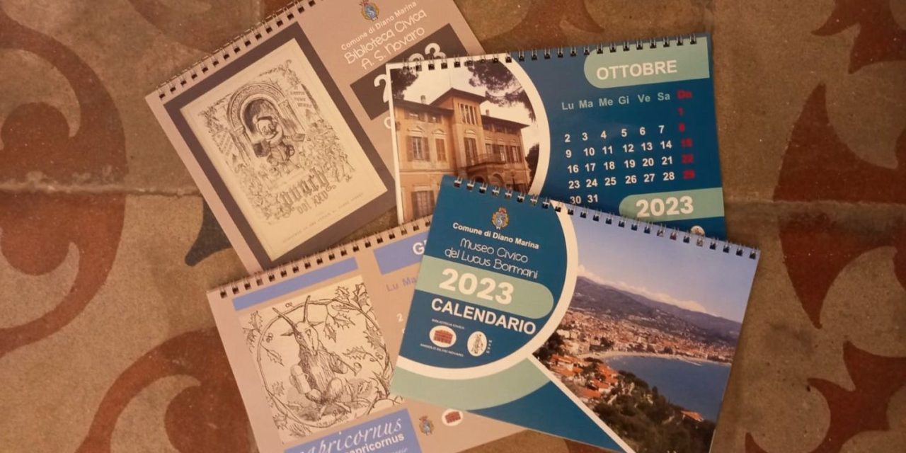 A Diano Marina sono pronti i calendari artistici per il nuovo anno