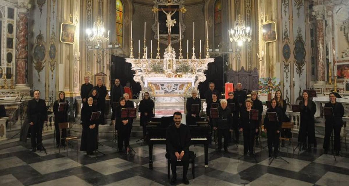 Venerdì a Diano Castello un bel concerto gratis delle corali dirette da Nicholas Tagliatini