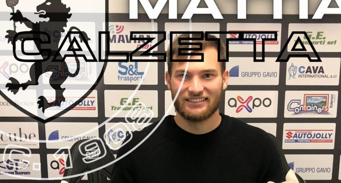 Mattia Calzetta è un nuovo giocatore del Derthona calcio
