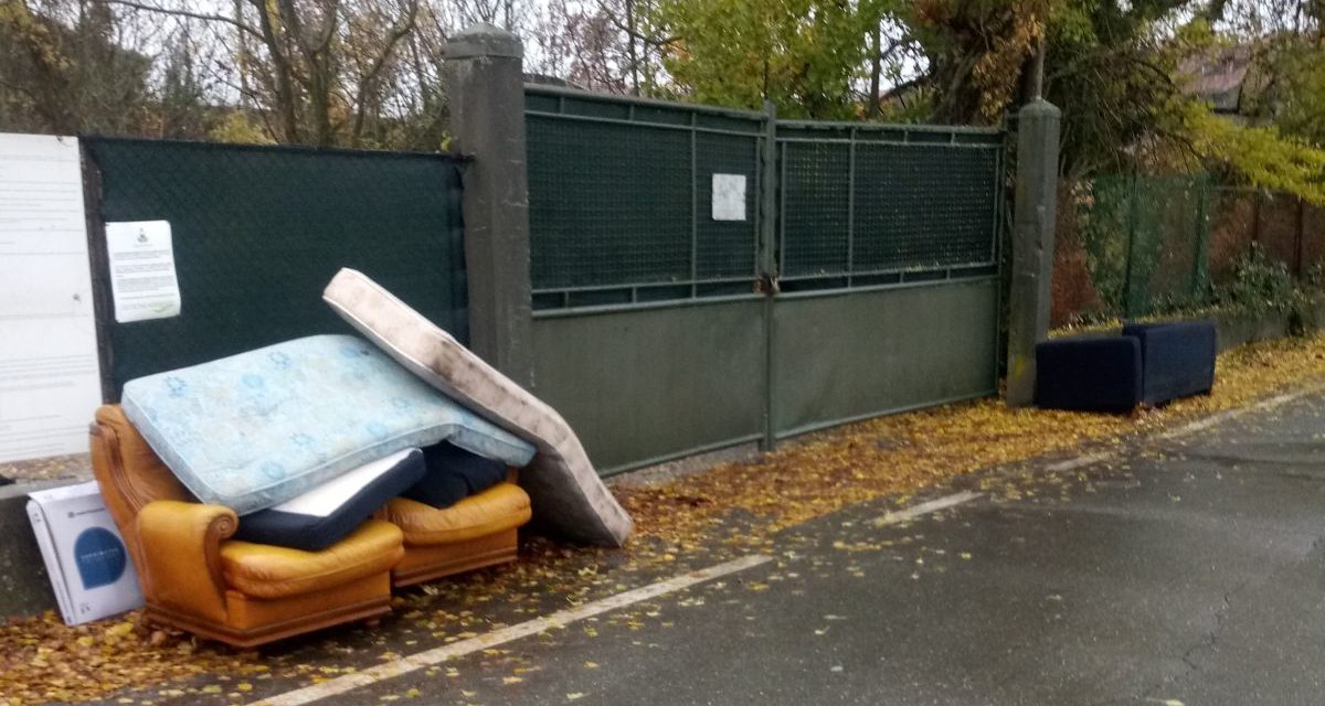 Ennesimo abbandono di questi rifiuti a Pontecurone, una vergogna