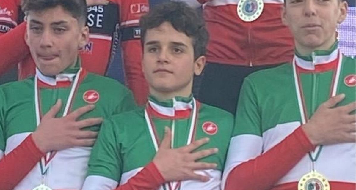 Il Tortonese Giovanni Bosio di 13 anni conquista il Titolo di Campione Italiano di ciclismo