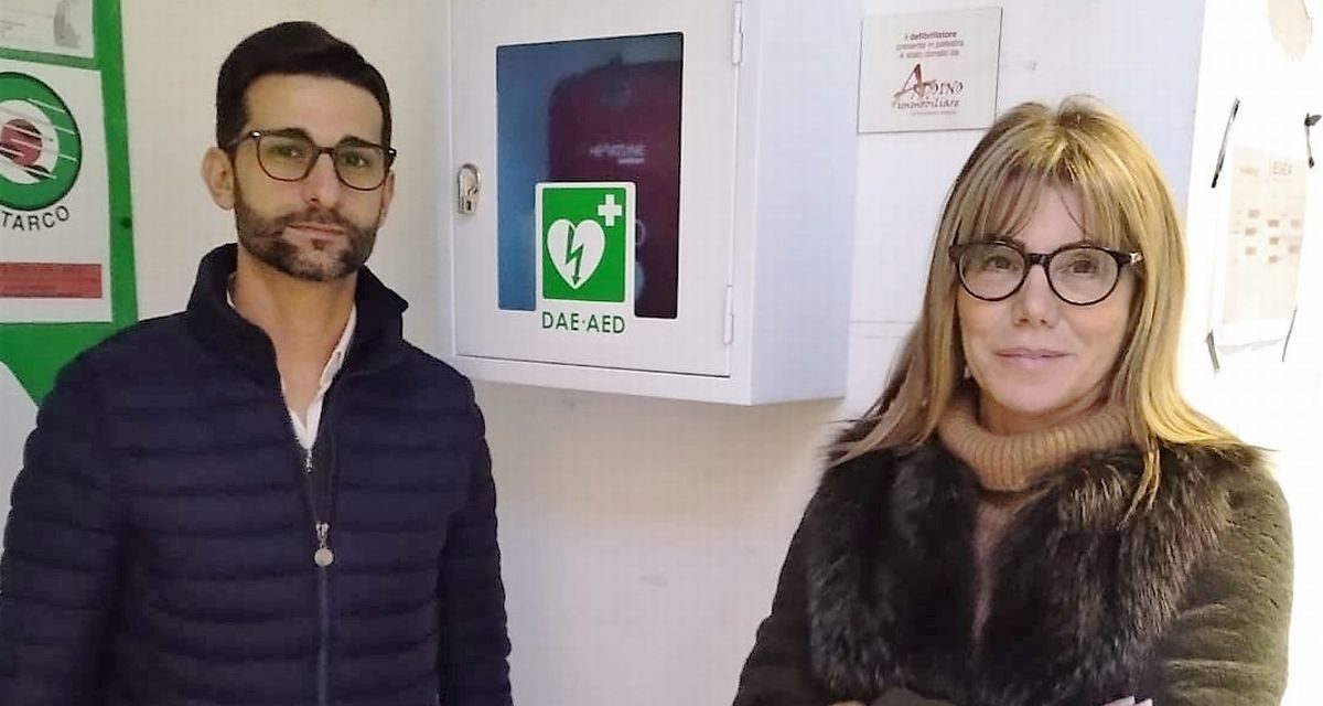 Grazie a Giovanna Ardoino, un defibrillatore per la Palestra di San Bartolomeo