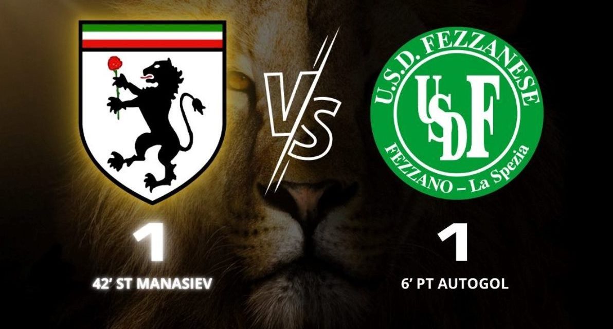 Derthona – Fezzanese 1-1: grande carattere dei Leoni e pari allo scadere