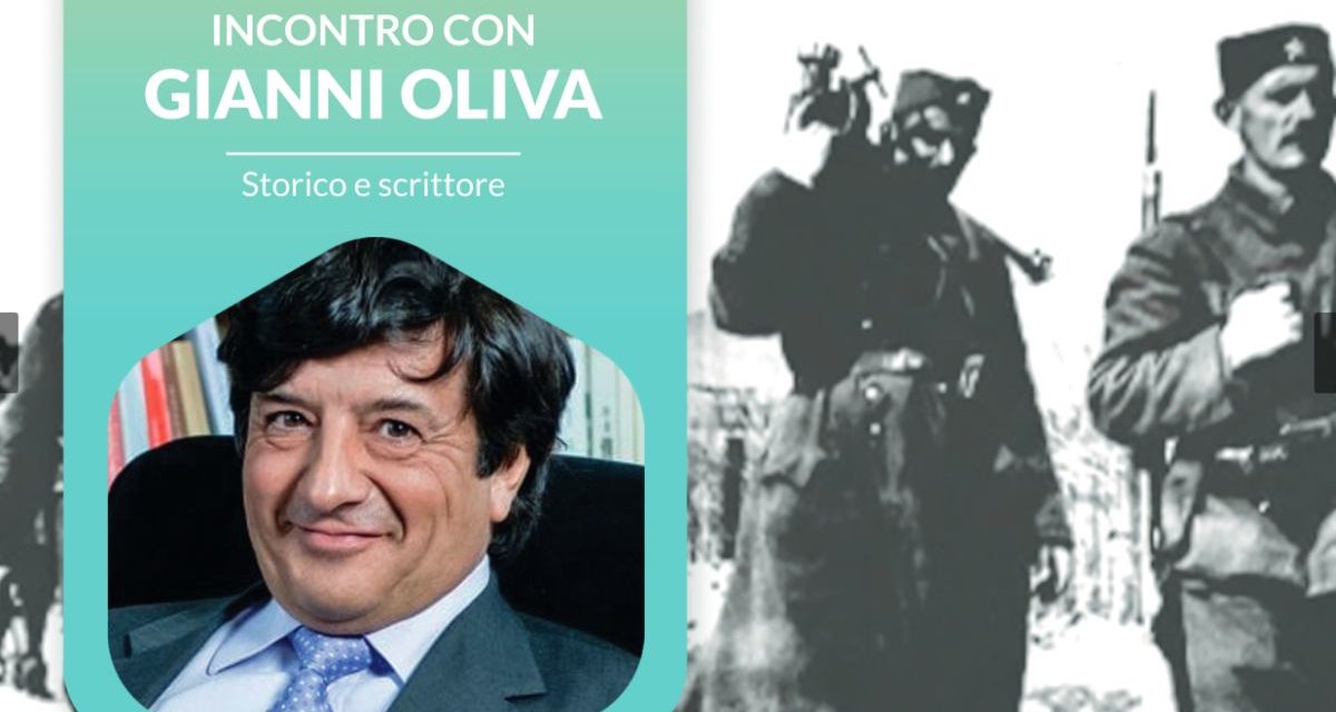 Ad Alessandria un incontro con Gianni Oliva per il Giorno del ricordo