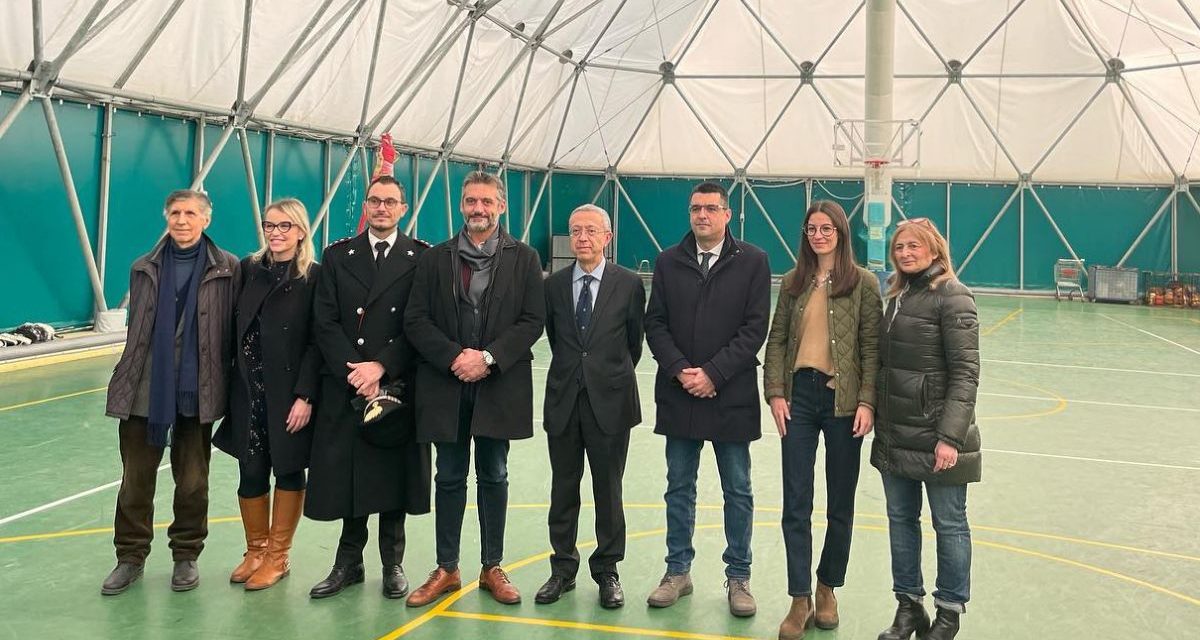 Conclusi i lavori di miglioramento alla palestra dell’istituto Marconi di Tortona