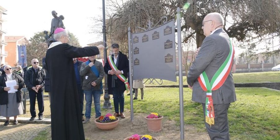 A Pontecurone Don Carlo Sterpi è entrato a far parte del Giardino dei Giusti. Le immagini
