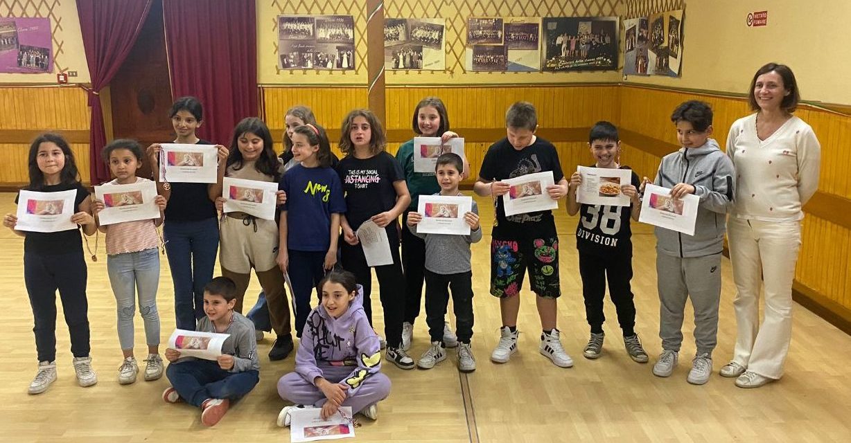 La cena alla SOAMS conclude il corso di Nonni-Bimbi in cucina a Pontecurone