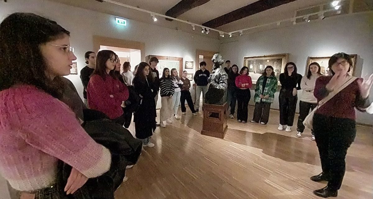 Gli studenti del Liceo “Peano” a lezione d’arte al Museo del Divisionismo di Tortona
