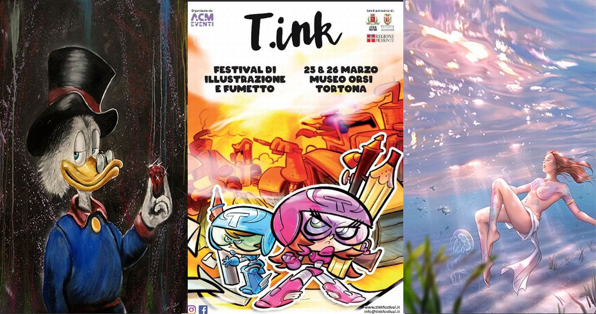 A Tortona nel week end ritorna <strong>T.ink, il festival di illustrazione e fumetto</strong>.