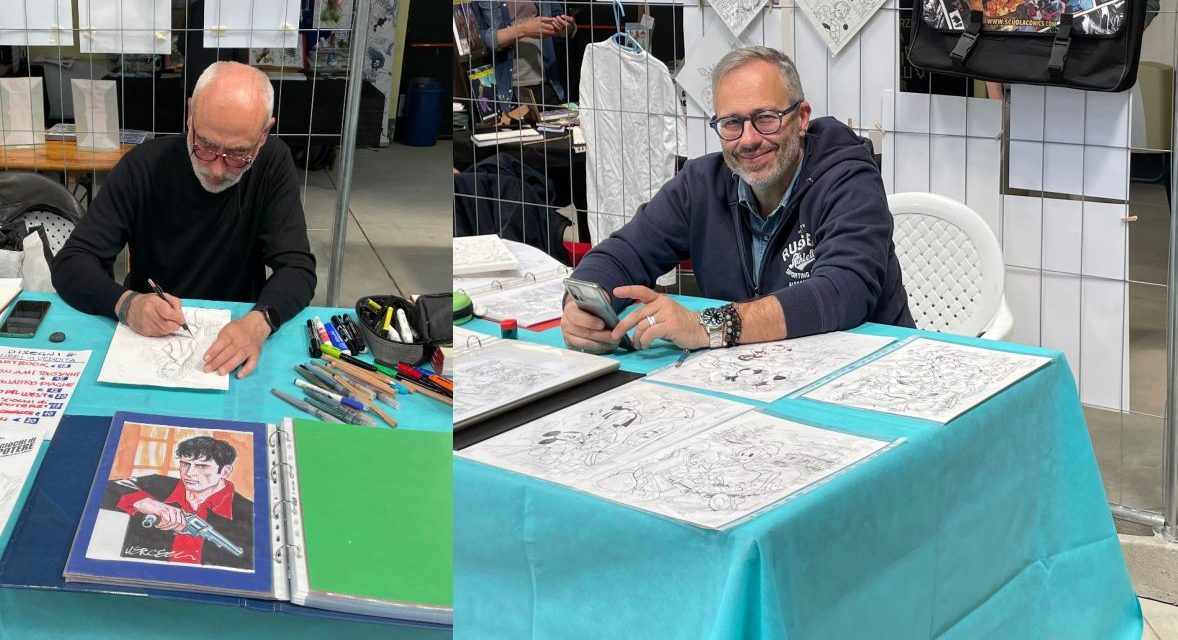 Aperto a Tortona fino a domani il T.ink Festival con fumettisti da tante regioni. Le immagini