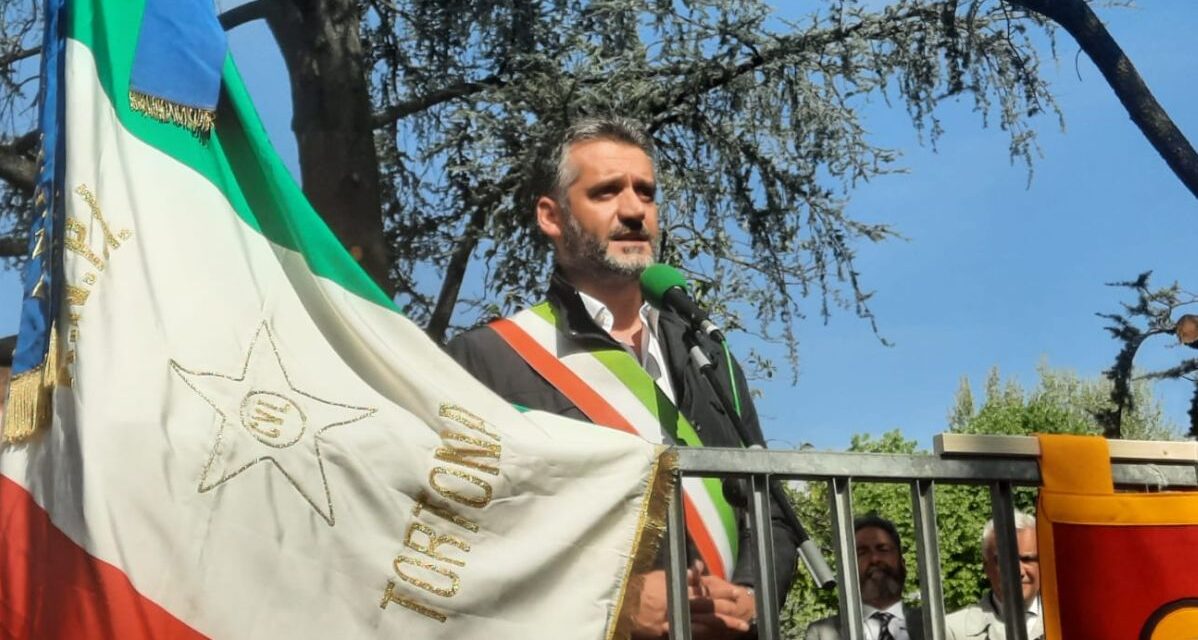 La cronaca e altre immagini del 25 aprile a Tortona