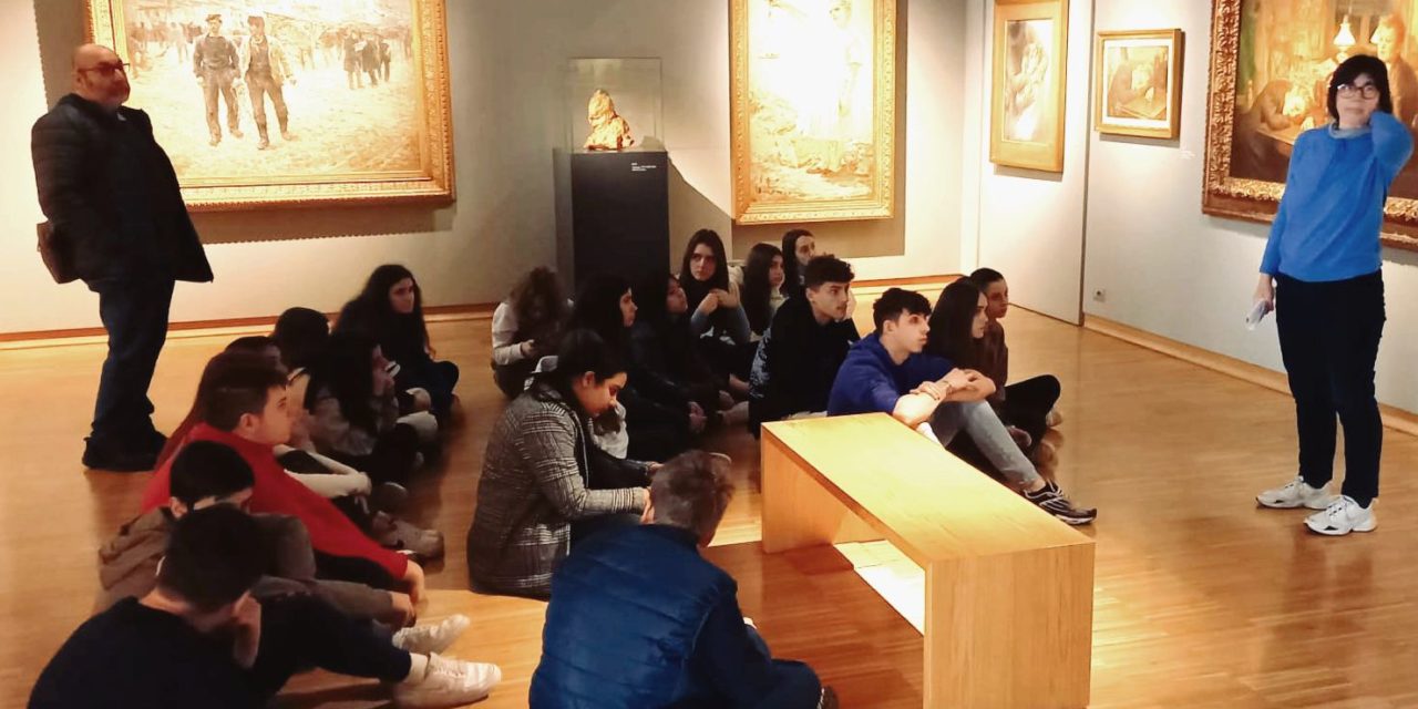 Gli studenti del Marconi in visita al Museo del Divisionismo di Tortona