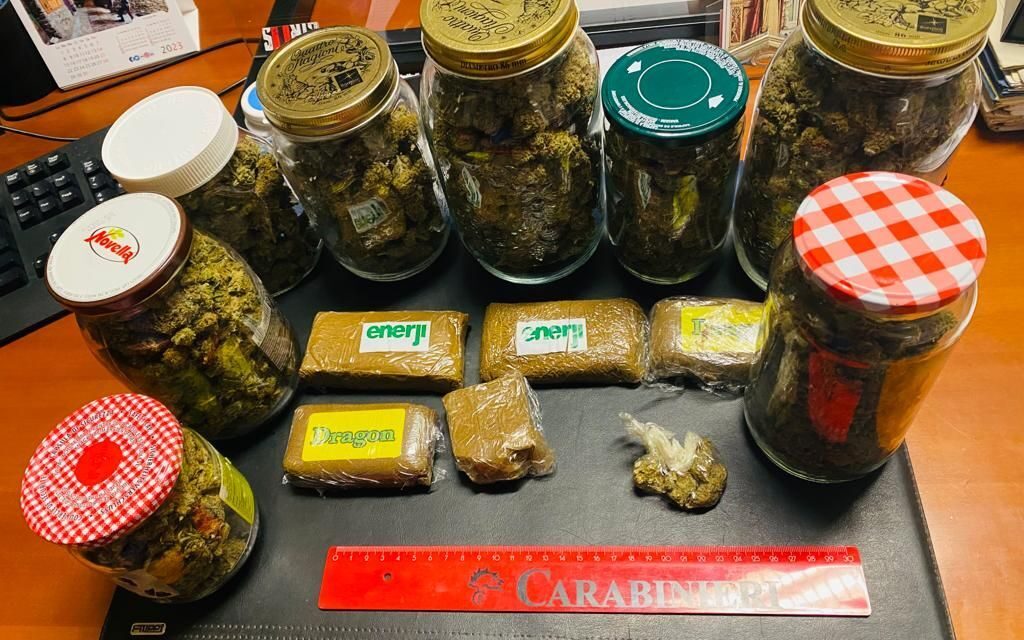 I Carabinieri di Sanremo sequestrano un Kg di droga