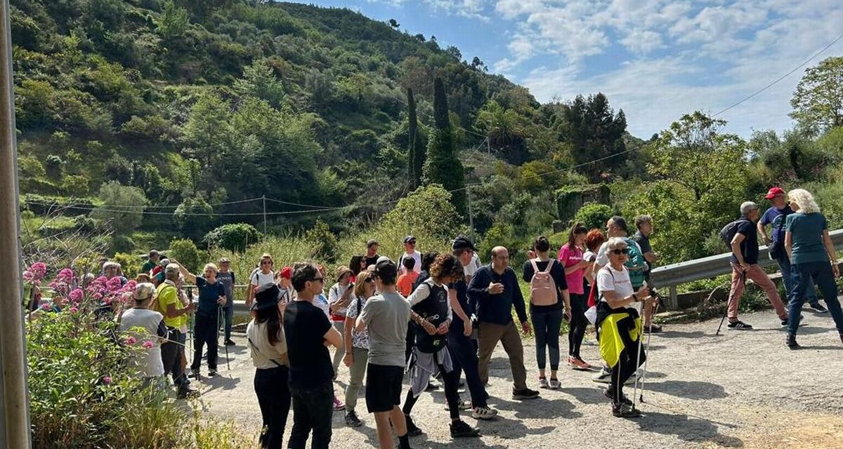 Un successo la camminata organizzata dal Fondo Ambiente (FAI) di Imperia