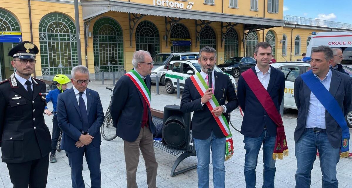 Inaugurata oggi la Pista ciclabile fra Tortona e Viguzzolo dal Sindaco Chiodi e dal presidente Ferrari Cuniolo