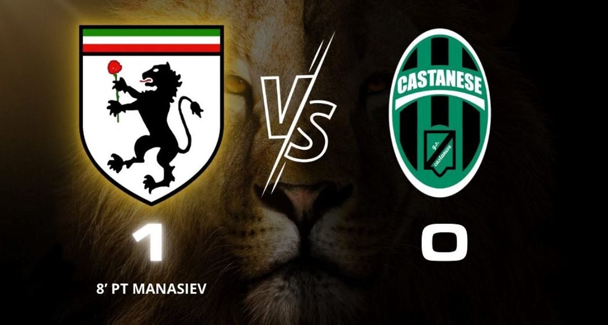 Derthona – Castanese 1-0: i Leoni centrano la vittoria e restano in Serie D