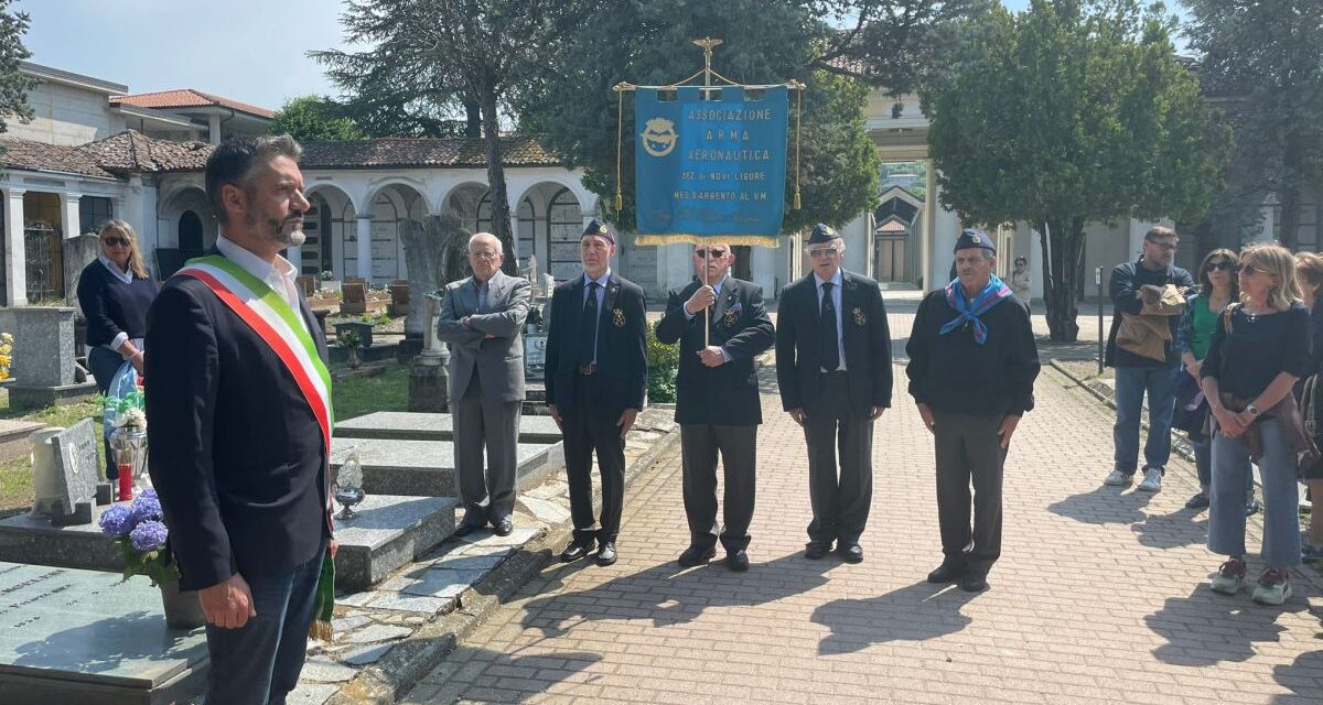 Inaugurato a Tortona il busto in ricordo del Tenente Roberto Angeleri