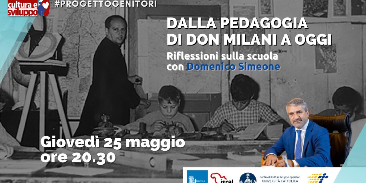 “Dalla pedagogia di don Milani a oggi”, ad Alessandria  una serata per i 100 anni dalla nascita