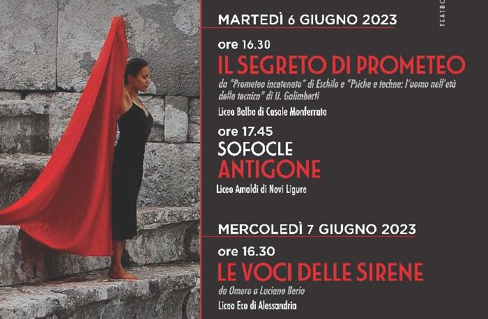 III Rassegna teatrale dei Licei nell’Area archeologica di Libarna a Serravalle scrivia