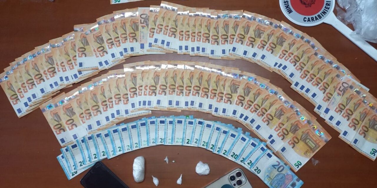 I Carabinieri di San Salvatore infliggono un duro colpo allo spaccio di droga