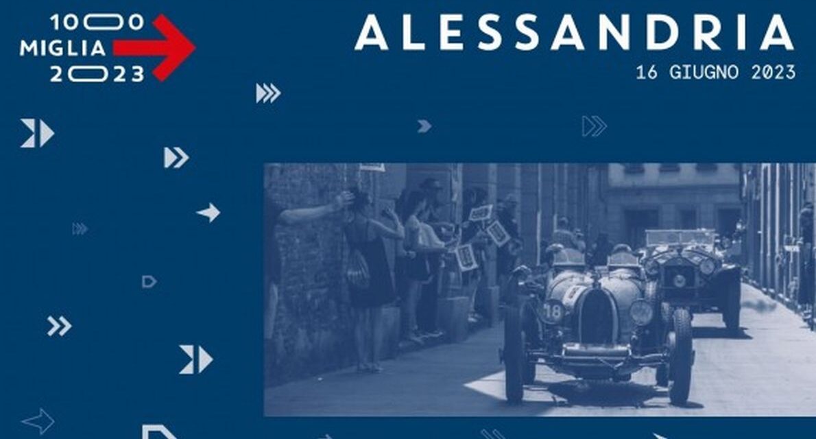 La Mille miglia farà tappa per la prima volta ad Alessandria