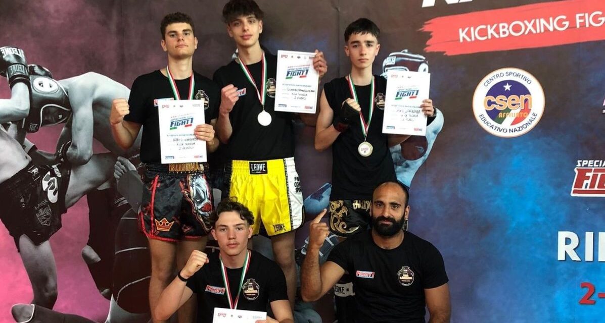Alex Zaffarana della NK Legion Ginniclub di Tortona è Campione italiano di kick boxing light