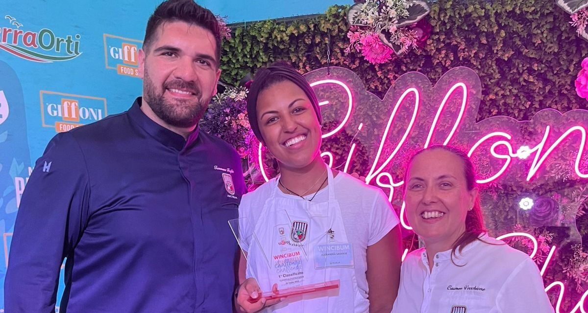 Alexandra Saggese di Tortona vince  la challenge (15 mila euro) per aspiranti pasticcieri al Giffoni Festival