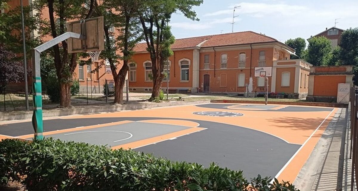 Nuovi campetti di Basket grazie alla Fondazione Cassa di Risparmio di Tortona