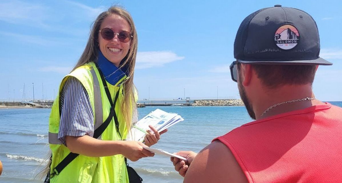 Eleonora, la postina di Diano Marina sul Social nazionale di Poste Italiane