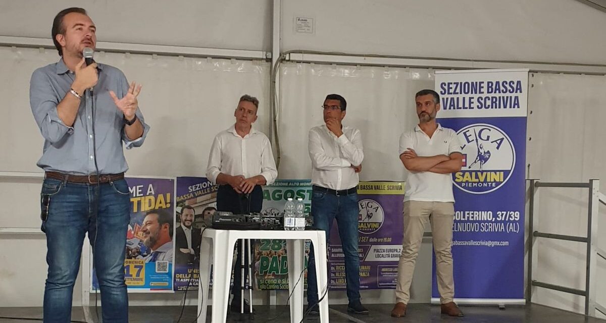 Grande partecipazione a Grava per la Festa della Lega della Bassa Valle Scrivia