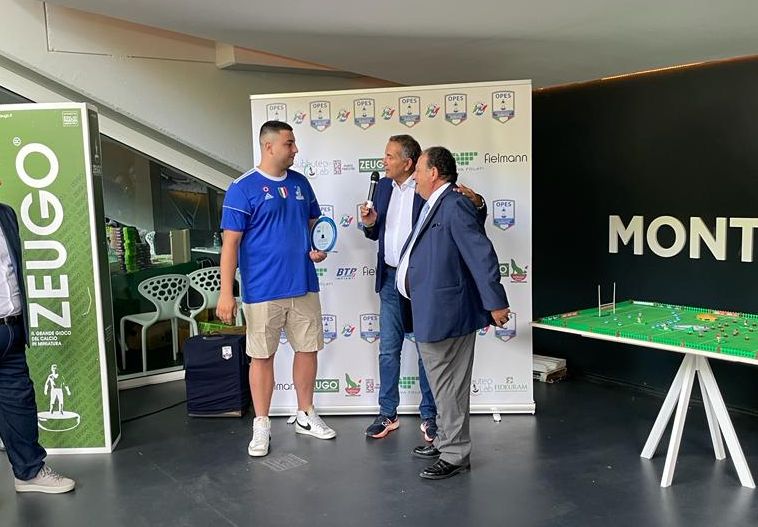 Oscar del Subbuteo: tutti i premiati, tra i quali il casalese Luca Colangelo 