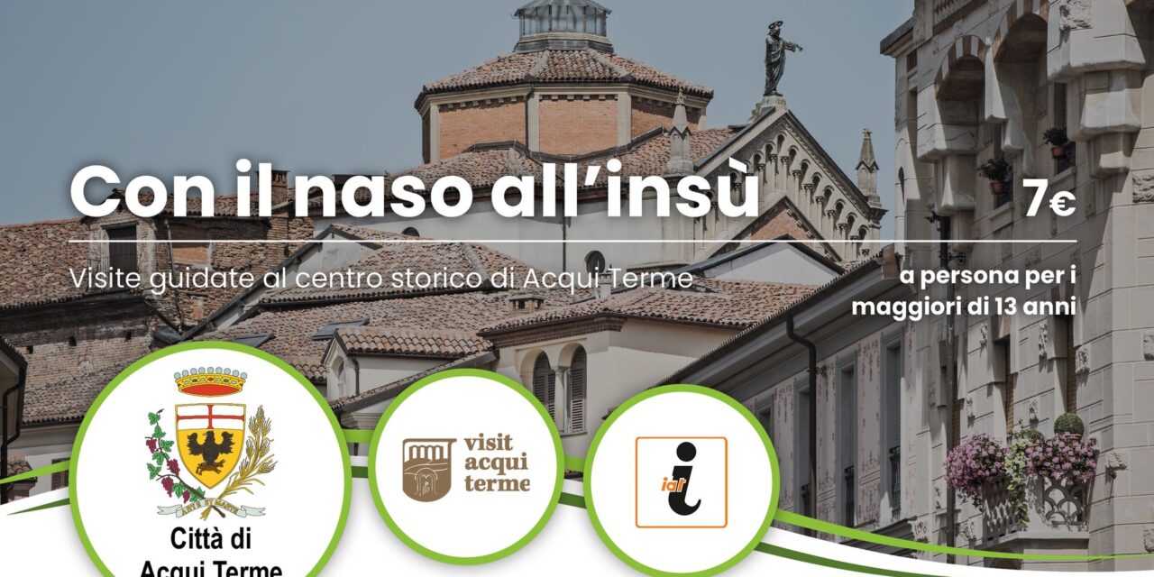 Ad Acqui Terme arriva l’iniziativa “Col naso all’insù”