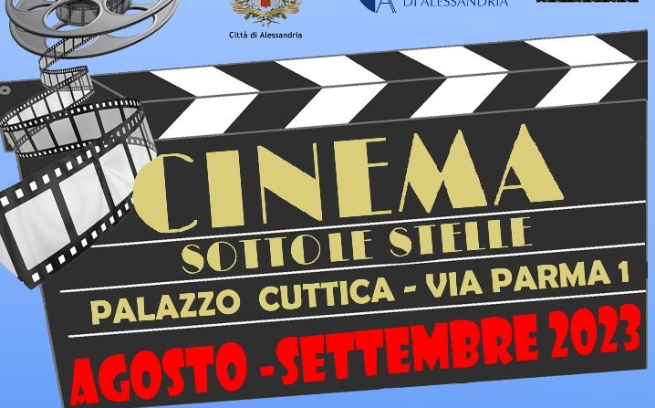 Ad Alessandria dal 4 agosto torna il Cinema sotto le Stelle