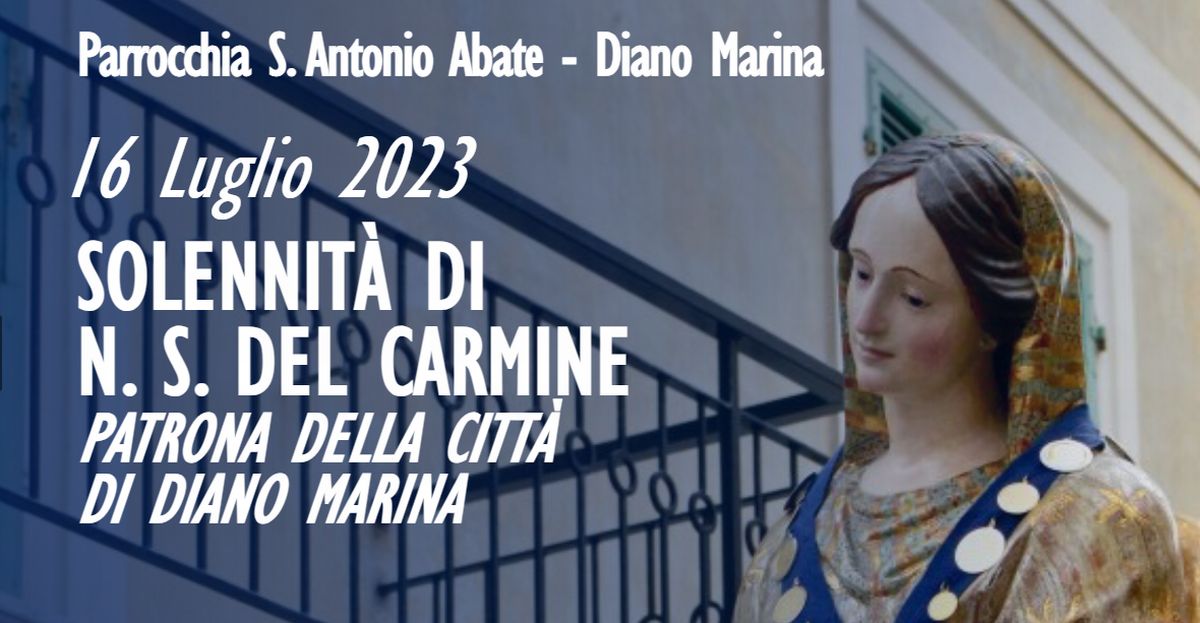 A Diano Marina c’è la Festa patronale della Madonna del Carmine